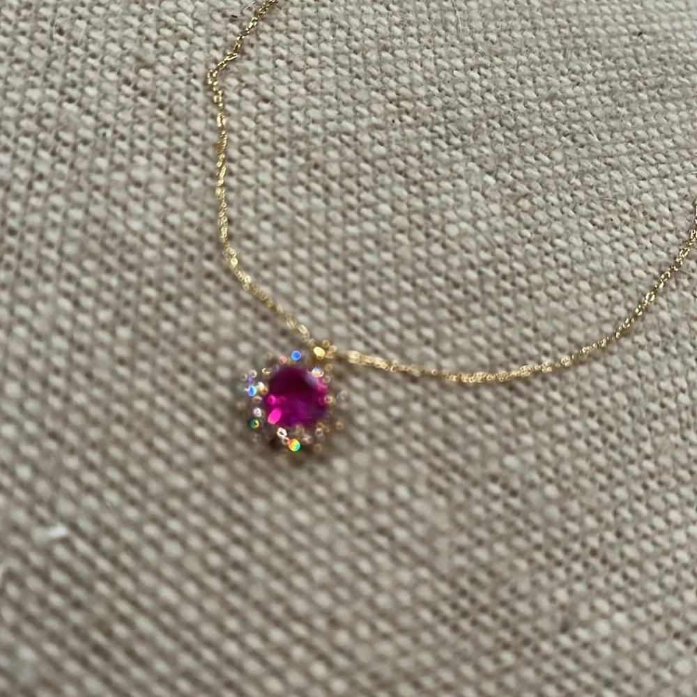 kate spade Pink Halo Pendant Necklace/NWT